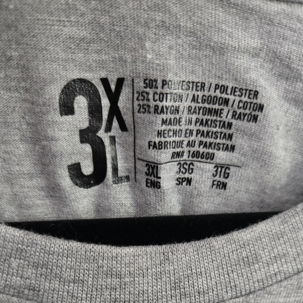 Black Rifle Coffee Company Shirt 3XL Gray Graphic Tee Bass Pro Shops Big & Tall - Picture 2 of 4